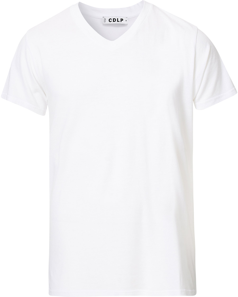 Hombres | Camisetas | CDLP | V-Neck Tee White