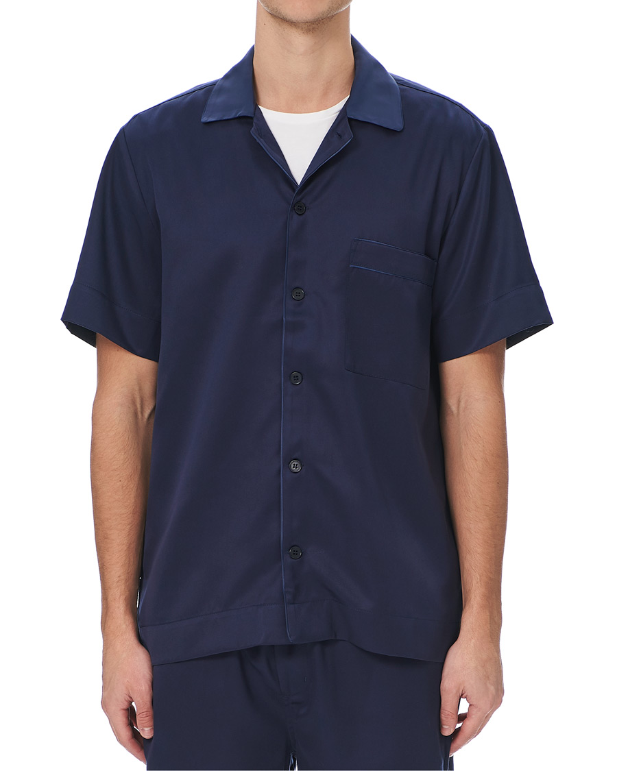 Hombres | Pijamas y batas | CDLP | Home Suit Short Sleeve Navy Blue