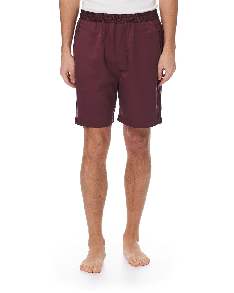 Hombres | Pijamas y batas | CDLP | Home Suit Short Sleeve Burgundy