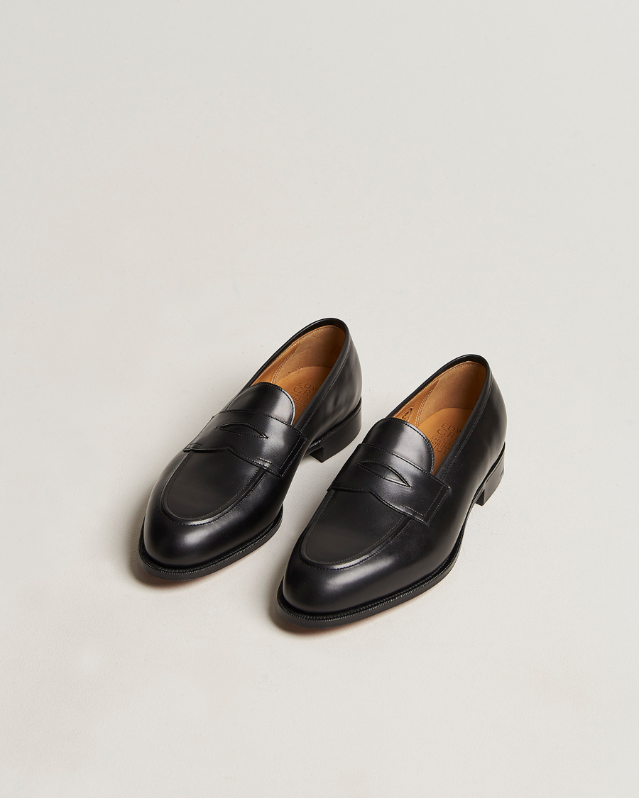 Hombres | Edward Green | Edward Green | Piccadilly Penny Loafer Black Calf