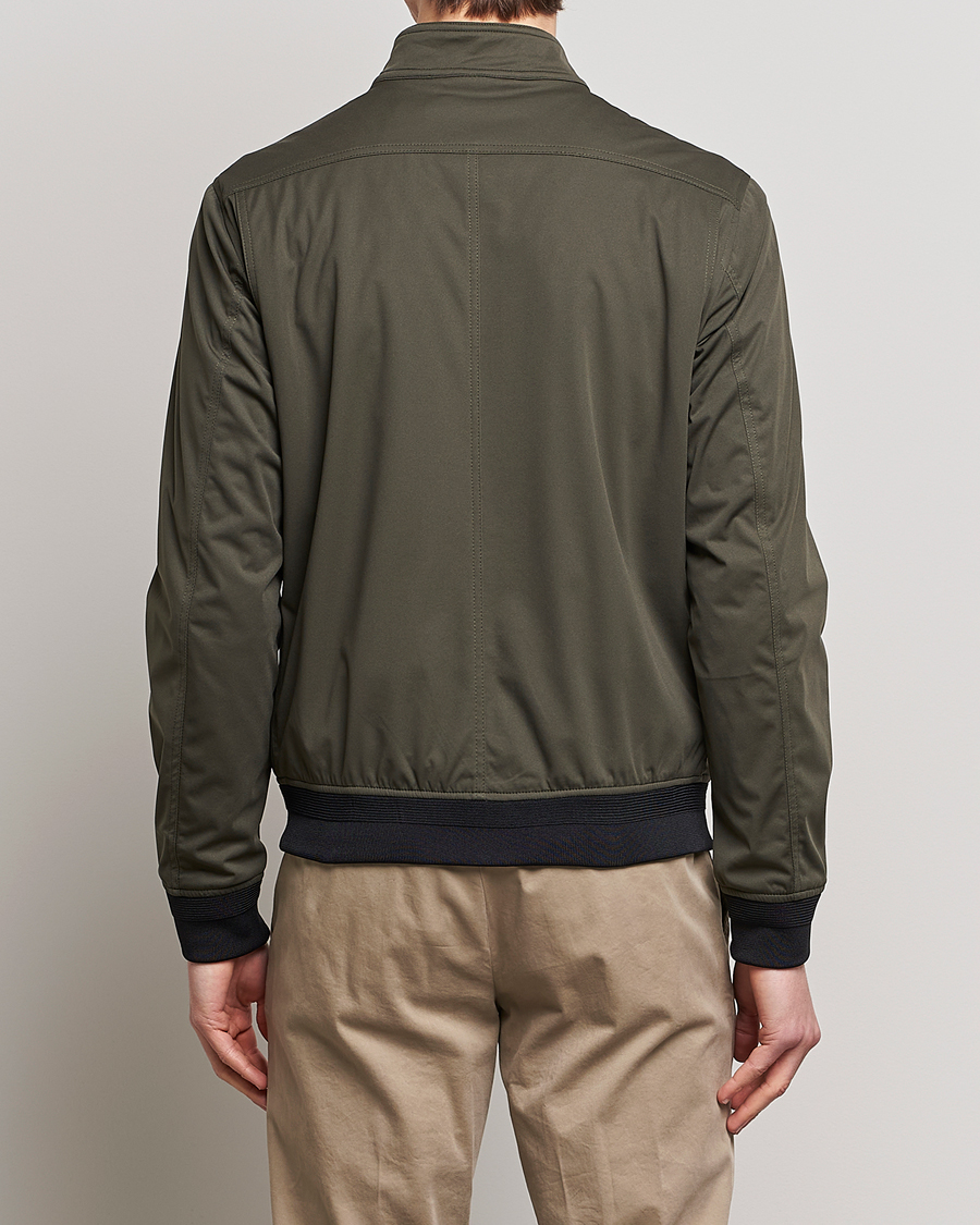 Hombres | Abrigos y chaquetas | Oscar Jacobson | Harris Harrington Nylon Jacket Green