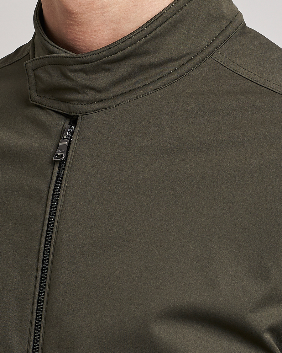 Hombres | Abrigos y chaquetas | Oscar Jacobson | Harris Harrington Nylon Jacket Green