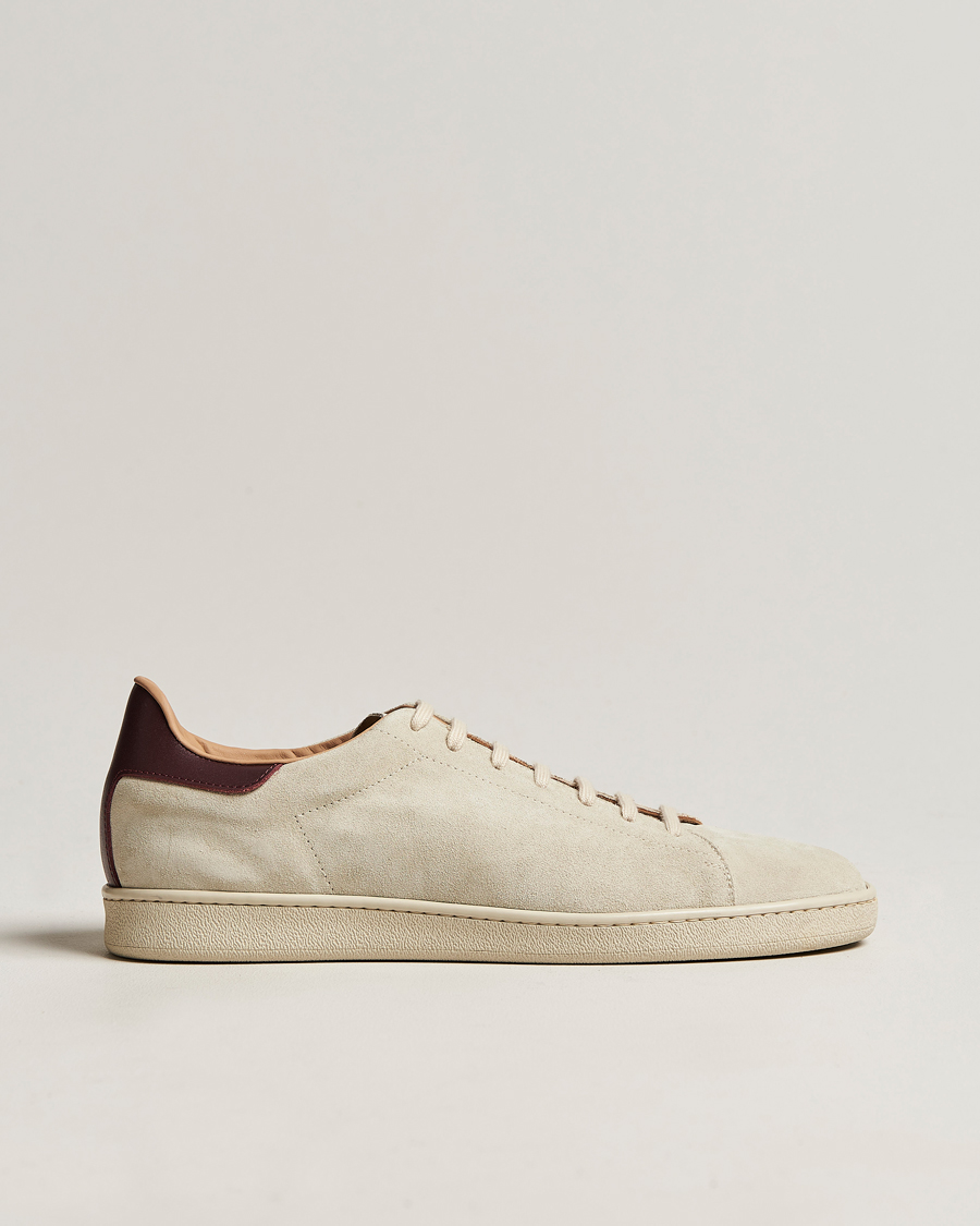 Hombres | Sweyd TI Sneakers Crema Suede/Wine | Sweyd | TI Sneakers Crema Suede/Wine