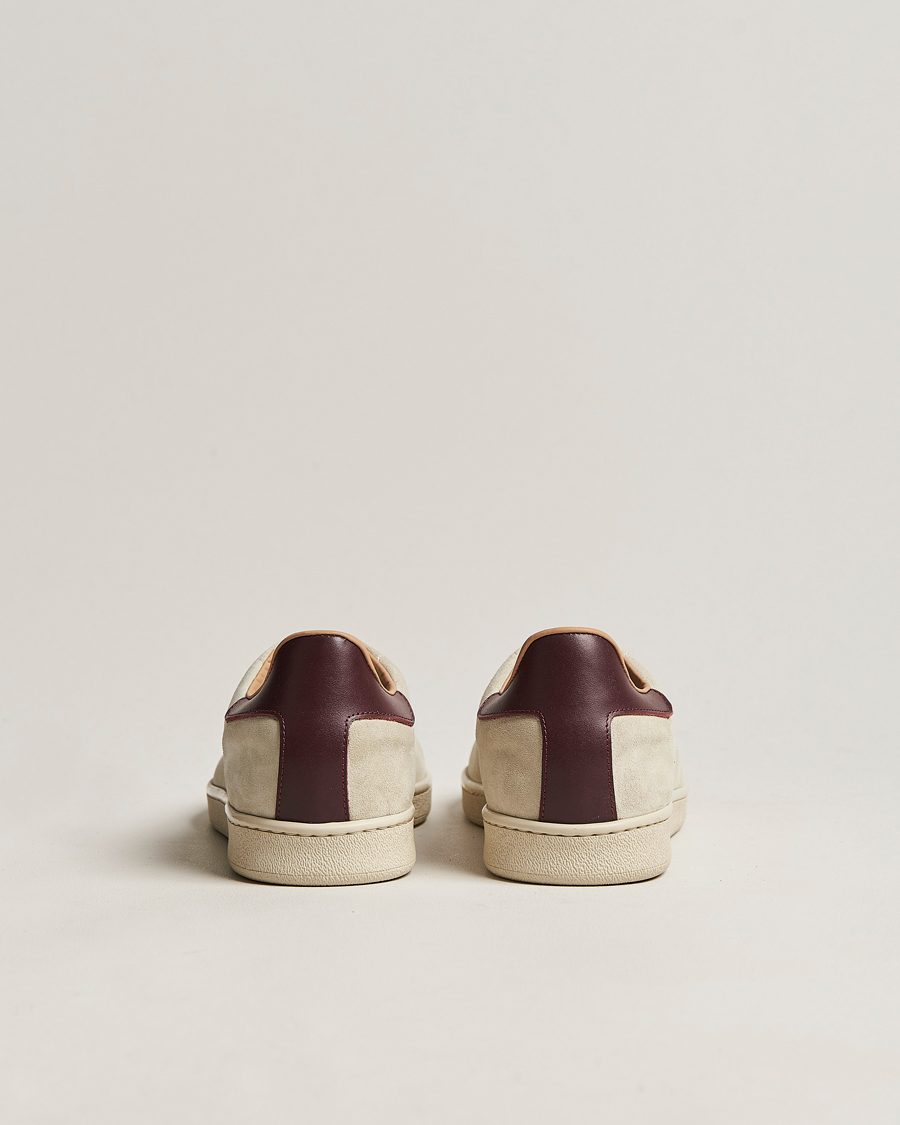 Hombres | Sweyd TI Sneakers Crema Suede/Wine | Sweyd | TI Sneakers Crema Suede/Wine
