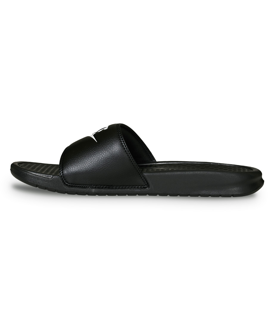 Hombres | Nike Benassi JDI Slides Black/White | Nike | Benassi JDI Slides Black/White