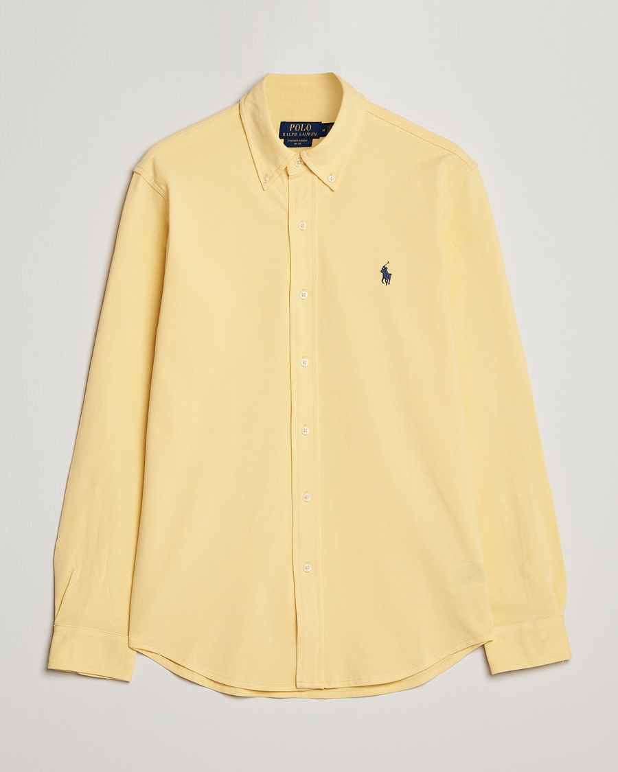 Hombres | Camisas | Polo Ralph Lauren | Featherweight Mesh Shirt Corn Yellow