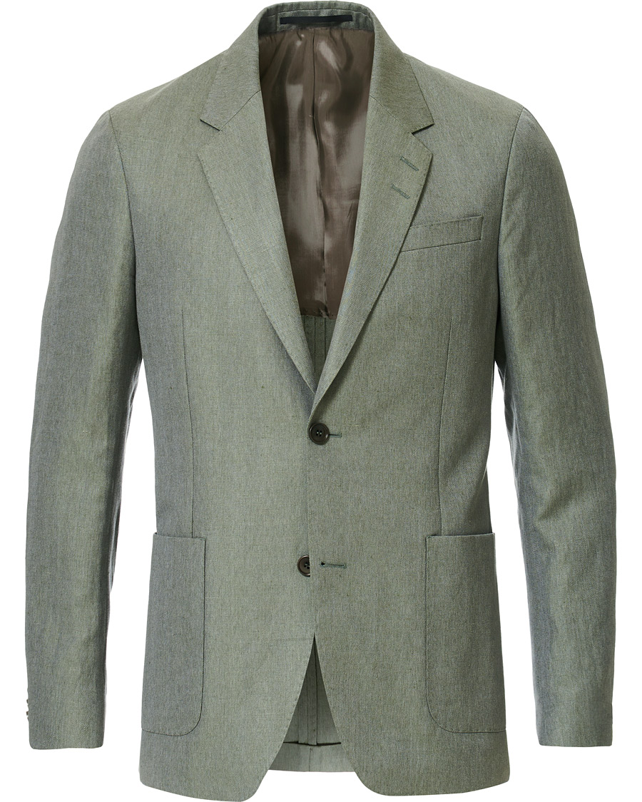 Hombres | Blazers | Tiger of Sweden | Josef Linen/Wool Blazer Soft Mimosa