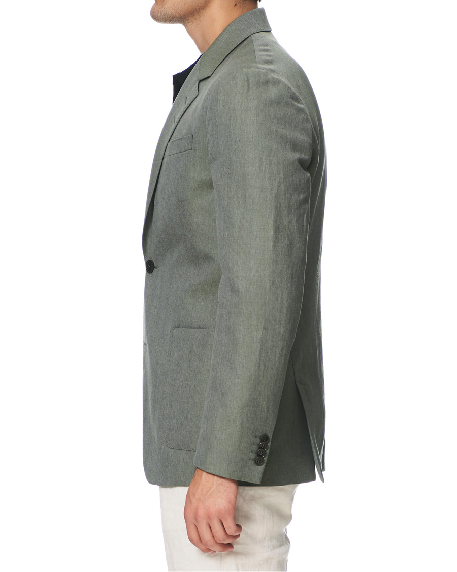 Hombres | Blazers | Tiger of Sweden | Josef Linen/Wool Blazer Soft Mimosa