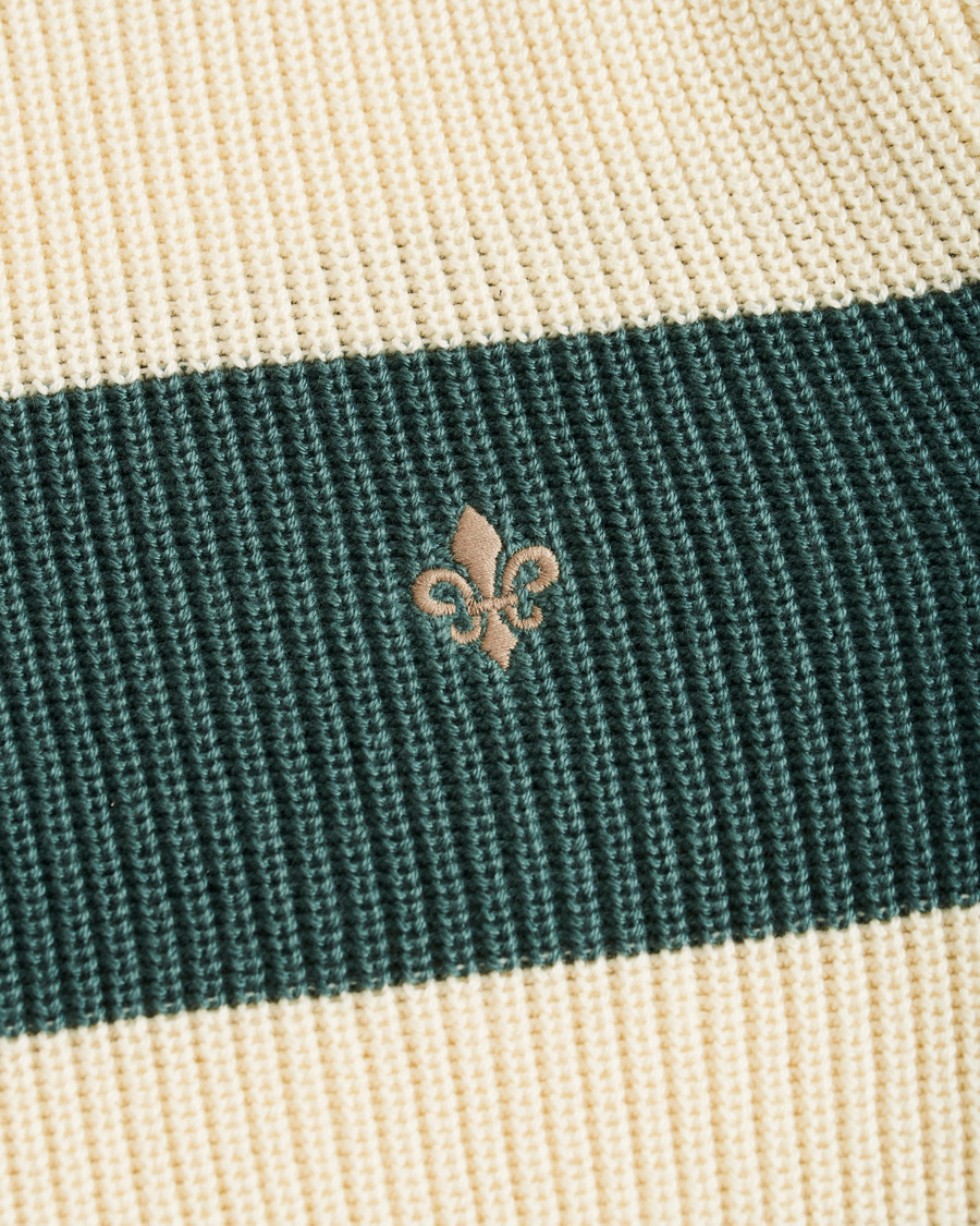 Hombres | Jerséis y prendas de punto | Morris | Cardew Stripe O-neck Sweater Multi