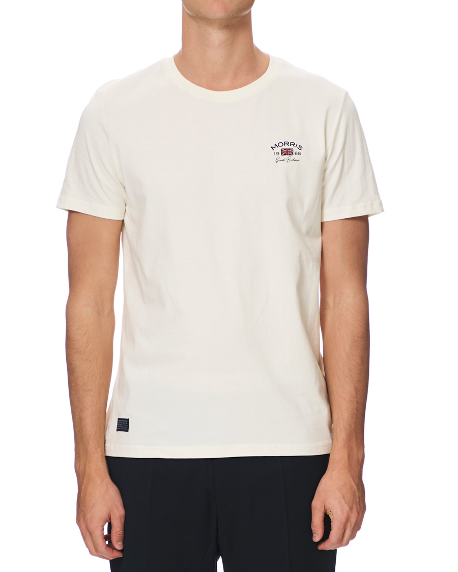 Hombres | Camisetas | Morris | Léonce Crew Neck Tee Off White