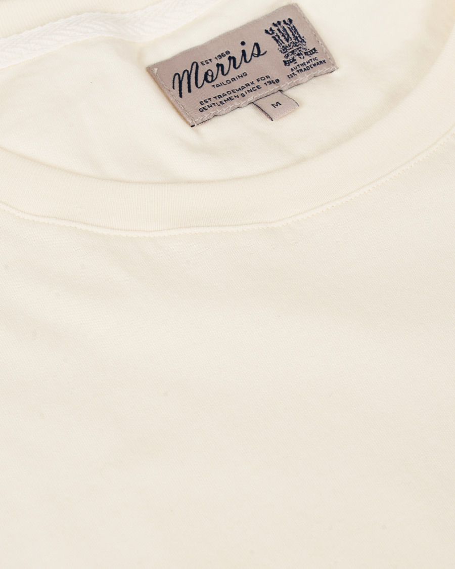 Hombres | Camisetas | Morris | Léonce Crew Neck Tee Off White