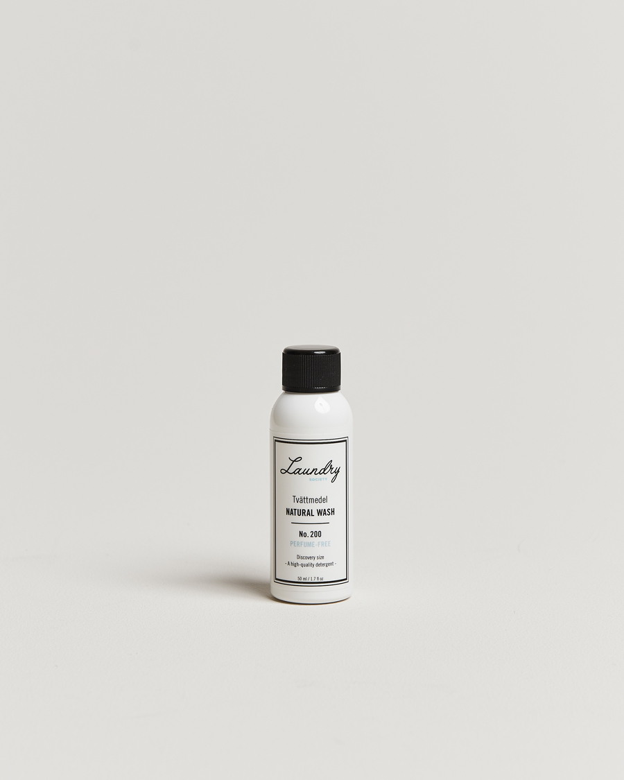 Hombres | Cuidado de prendas | Laundry Society | Travel Size Natural Wash No 200 50ml
