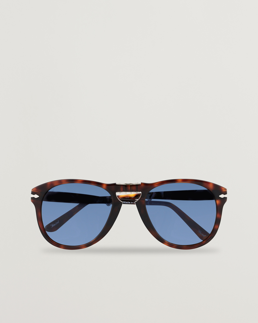 Hombres | Gafas de sol | Persol | 0PO0714 Folding Sunglasses Havana/Blue Gradient