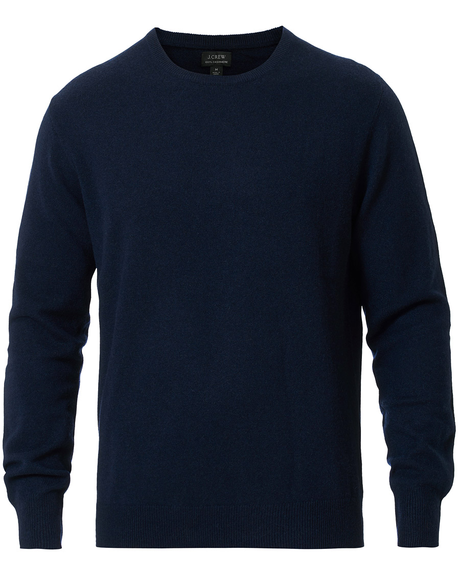 Hombres | Jerséis y prendas de punto | J.Crew | Cashmere Crew Neck Navy