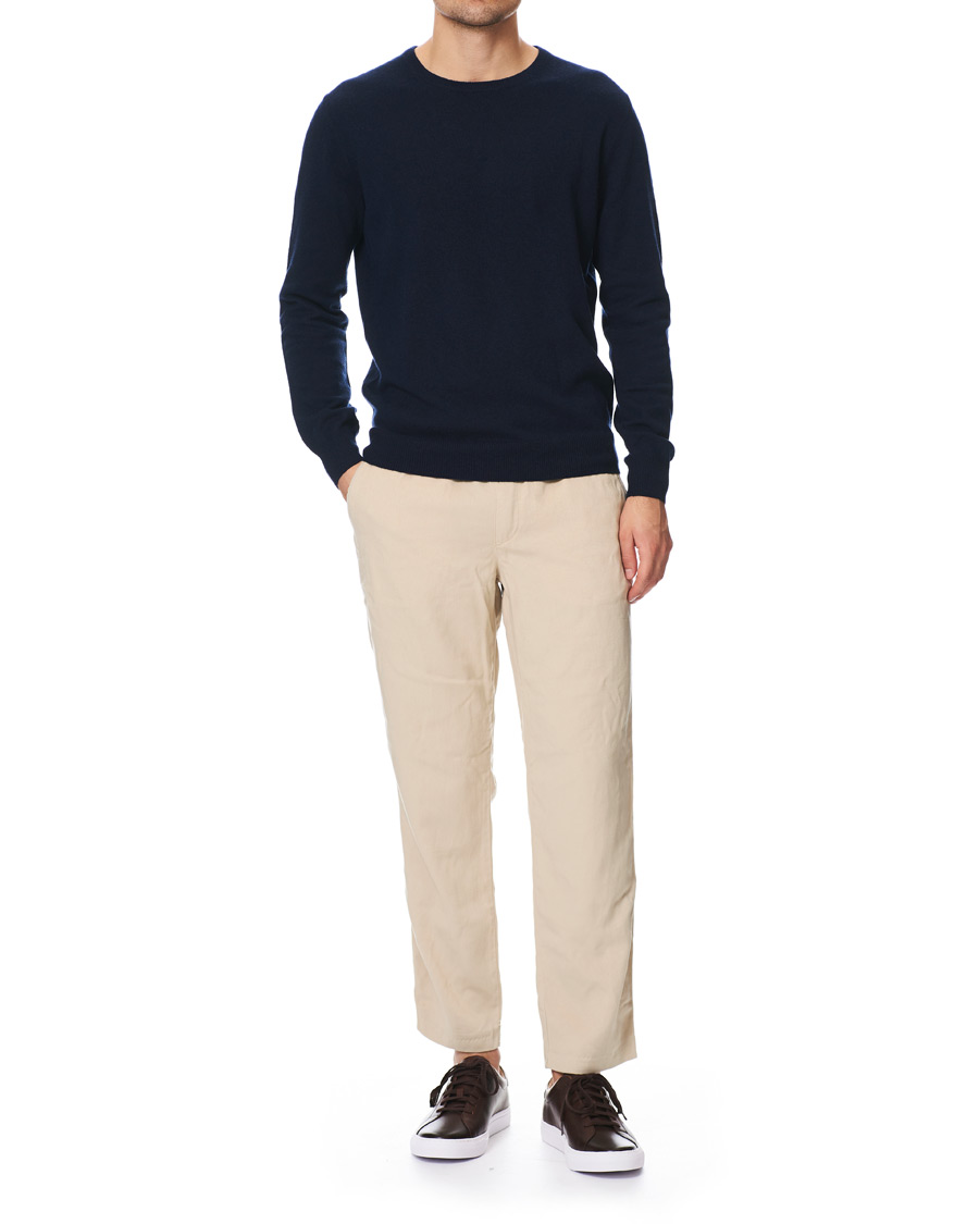 Hombres | Jerséis y prendas de punto | J.Crew | Cashmere Crew Neck Navy