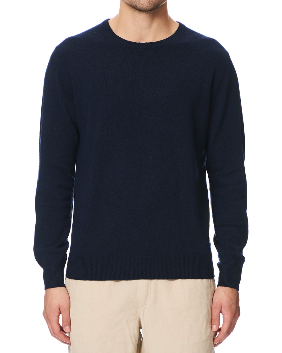 Hombres | Jerséis y prendas de punto | J.Crew | Cashmere Crew Neck Navy
