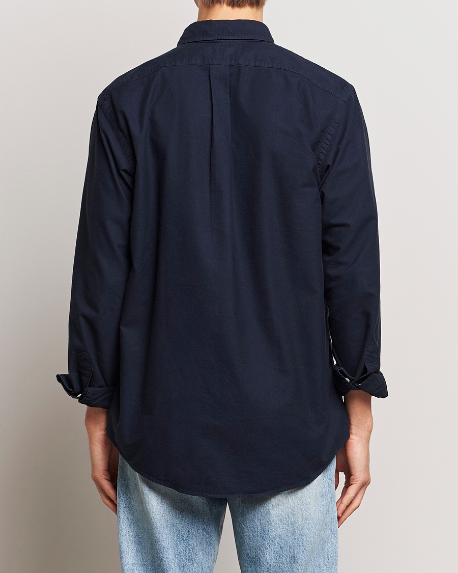Hombres | Camisas | Polo Ralph Lauren | Custom Fit Garment Dyed Oxford Shirt Navy