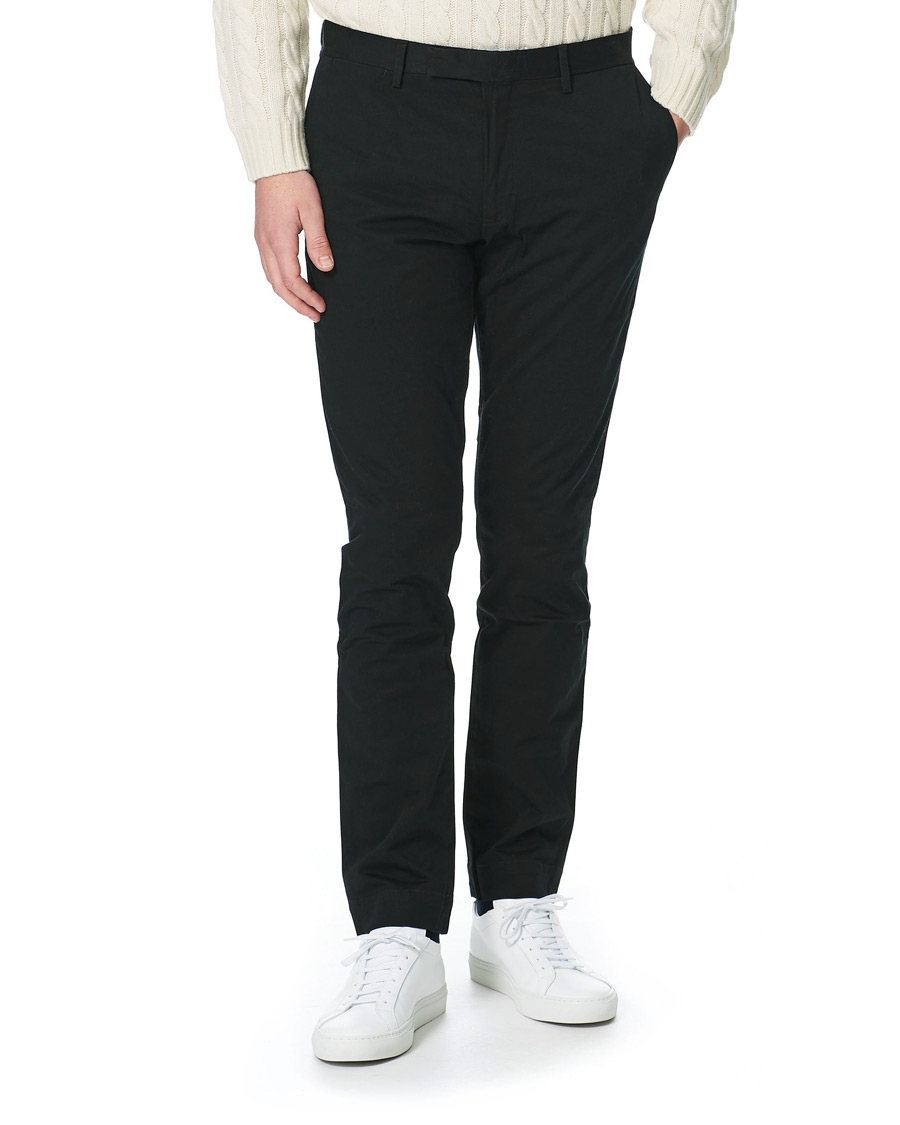 Hombres | Pantalones | Polo Ralph Lauren | Slim Fit Stretch Chinos Black