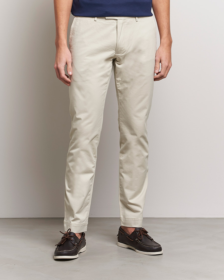 Hombres | Pantalones | Polo Ralph Lauren | Slim Fit Stretch Chinos Beige