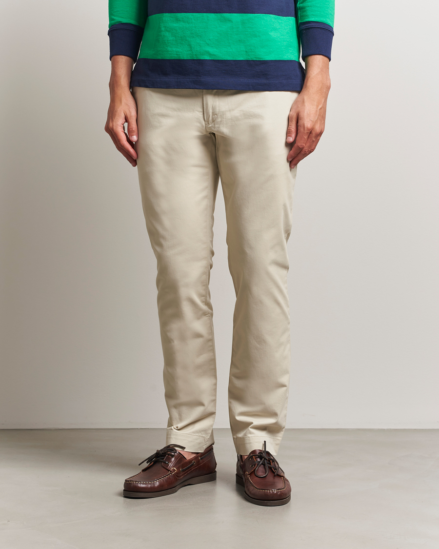 Hombres | Pantalones | Polo Ralph Lauren | Slim Fit Stretch Chinos Beige