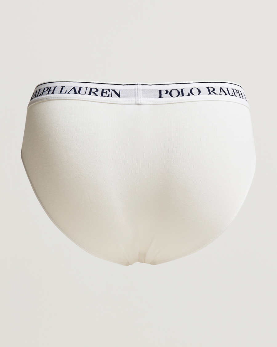 Hombres | Calzoncillos tipo slip | Polo Ralph Lauren | 3-Pack Low Rise Brief White