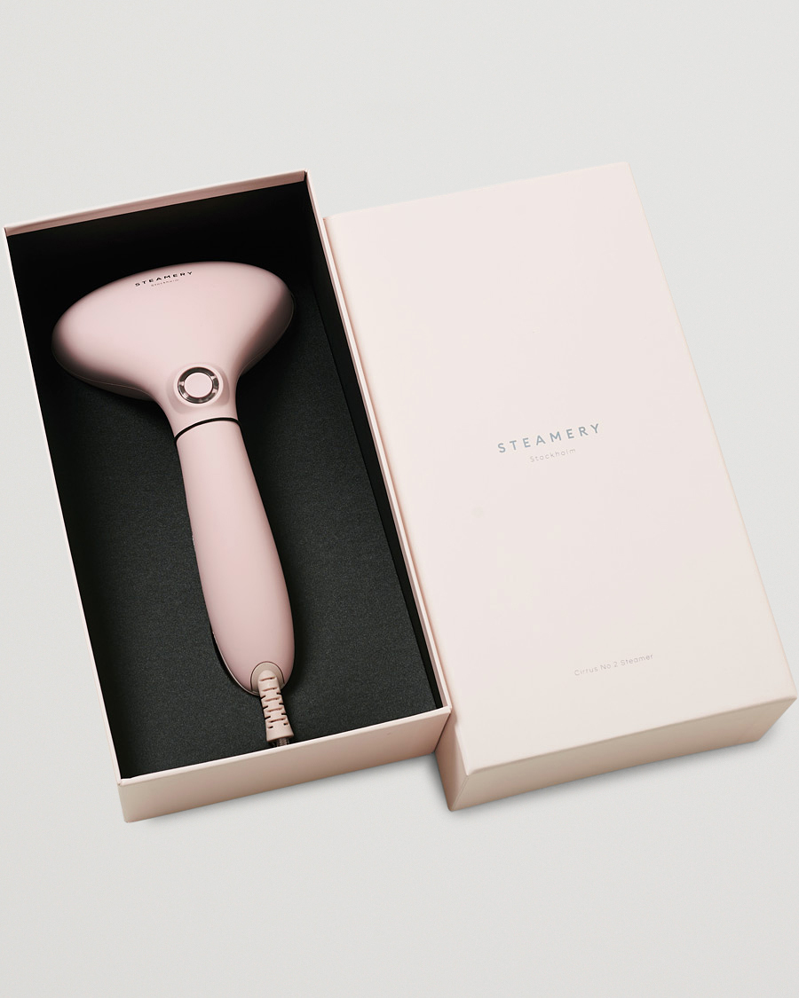 Hombres | Steamery Cirrus No. 2 Travel Steamer Pink | Steamery | Cirrus No. 2 Travel Steamer Pink