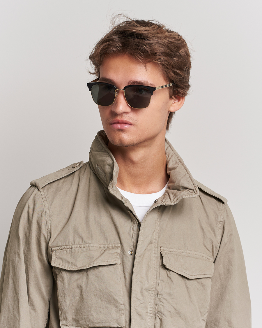 Hombres | Gafas de sol D-frame | Gucci | GG0697S Sunglasses Black