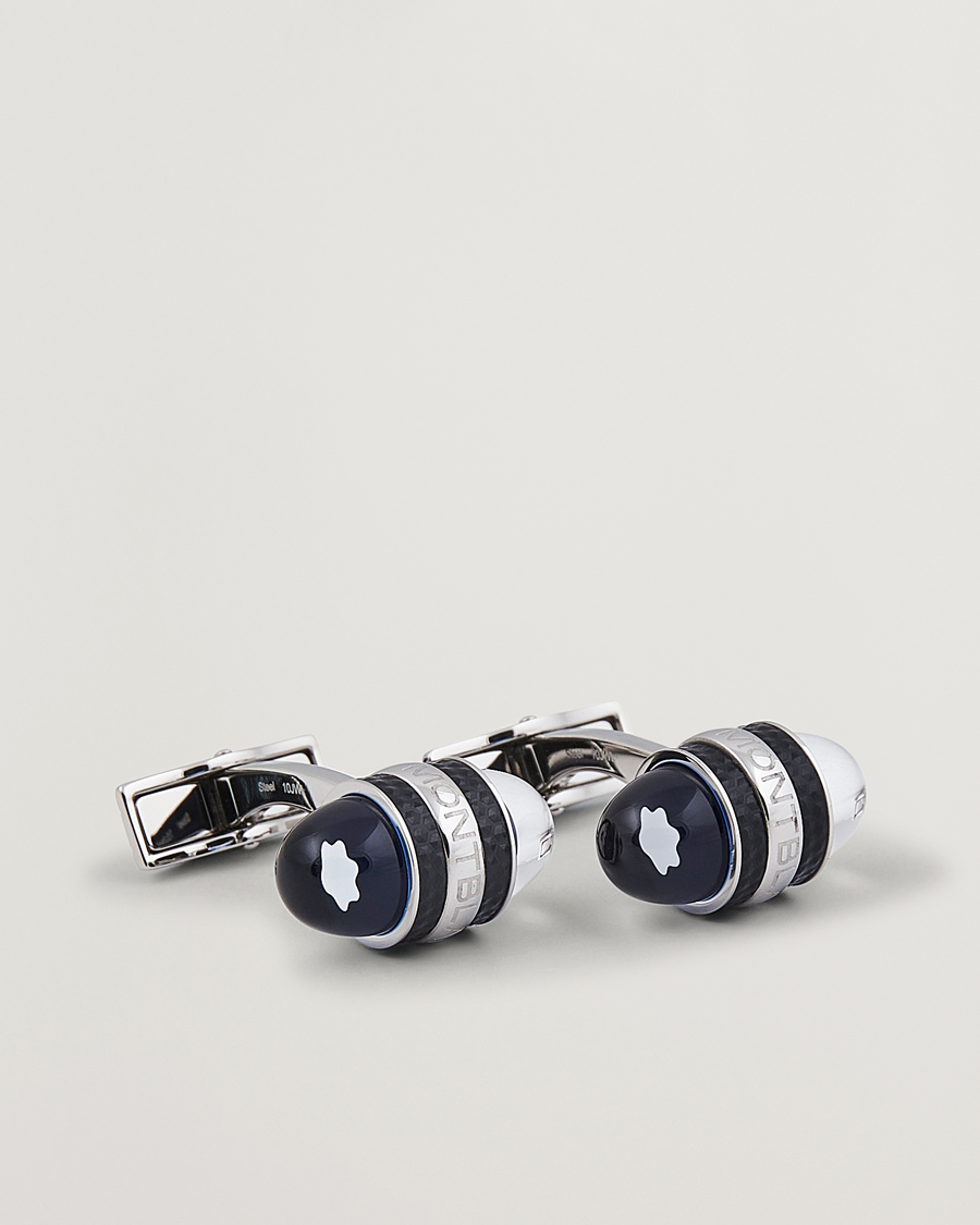 Hombres | Gemelos | Montblanc | Steel Lacquer SAW Cufflinks
