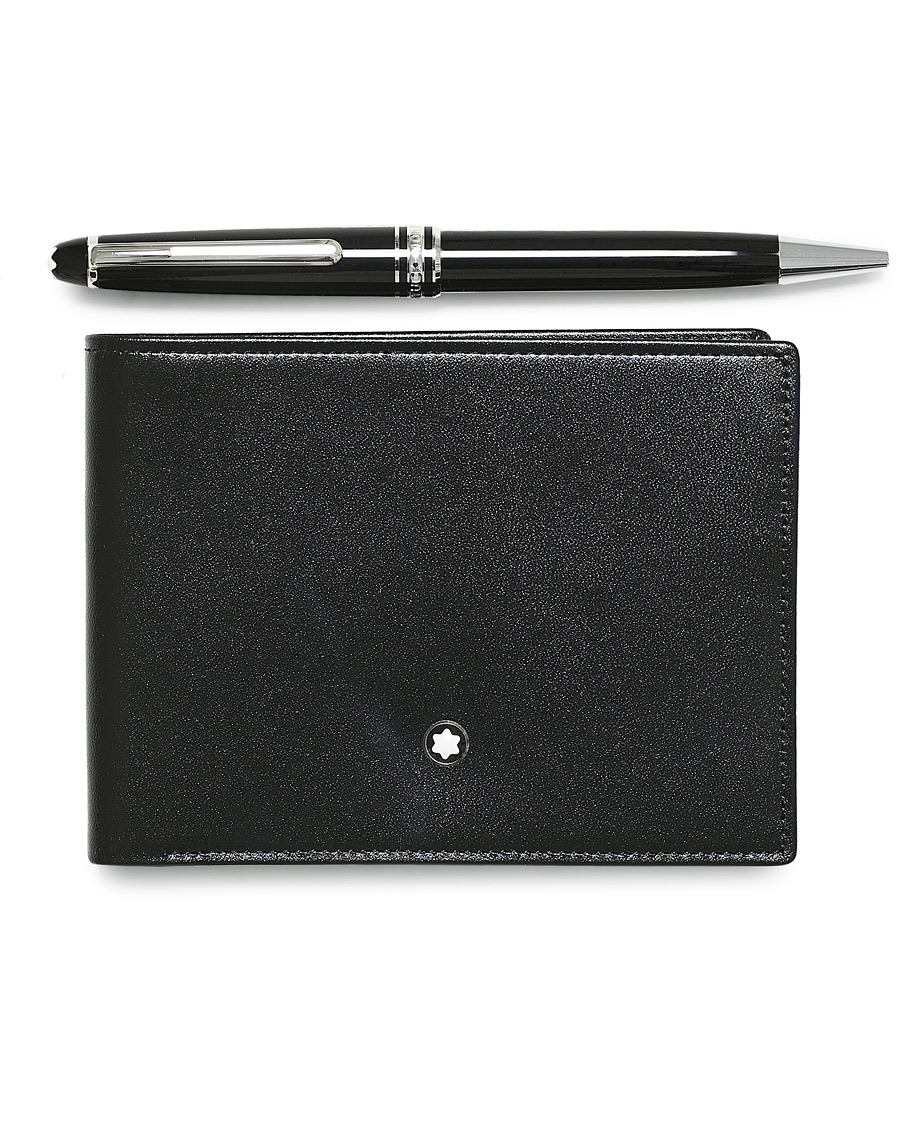Hombres | Ideas de regalos de Navidad | Montblanc | BP 164 Meisterstück Platinum + MST Wallet 6cc