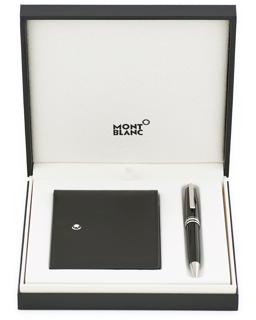 Hombres | Ideas de regalos de Navidad | Montblanc | BP 164 Meisterstück Platinum + MST Wallet 6cc