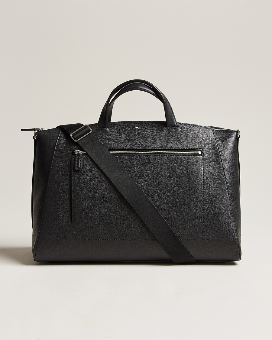 Hombres | Montblanc MST Soft Grain Small Duffle Black | Montblanc | MST Soft Grain Small Duffle Black