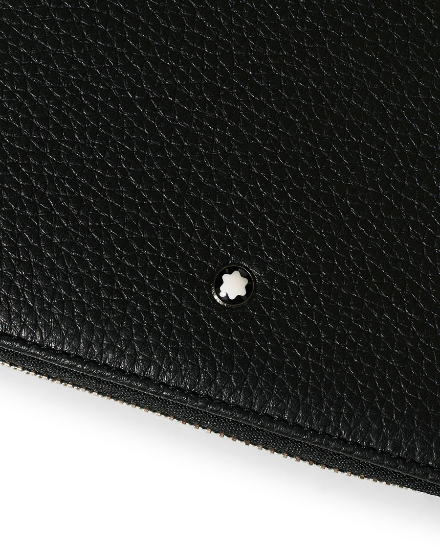 Hombres | Montblanc MST Soft Grain Travel Wallet Black | Montblanc | MST Soft Grain Travel Wallet Black