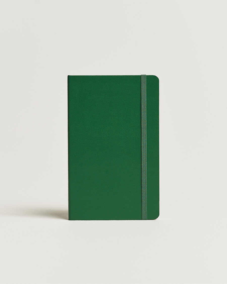 Hombres | Moleskine Plain Hard Notebook Large Myrtle Green | Moleskine | Plain Hard Notebook Large Myrtle Green