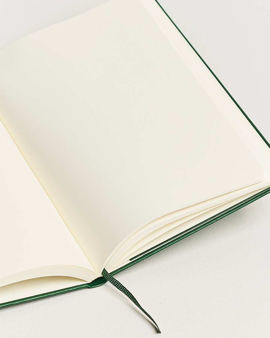 Hombres | Cuadernos | Moleskine | Plain Hard Notebook Large Myrtle Green