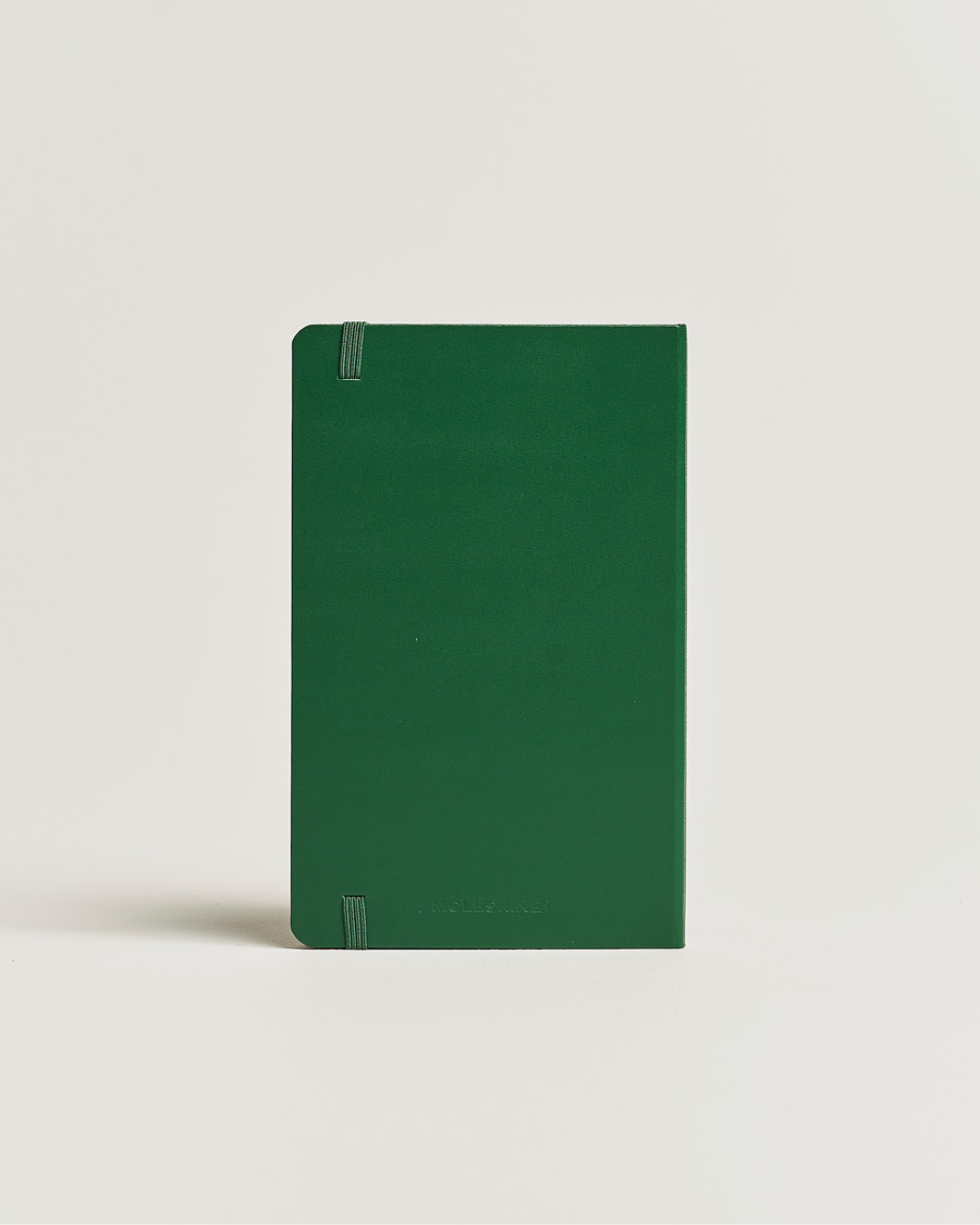 Hombres | Moleskine Plain Hard Notebook Large Myrtle Green | Moleskine | Plain Hard Notebook Large Myrtle Green