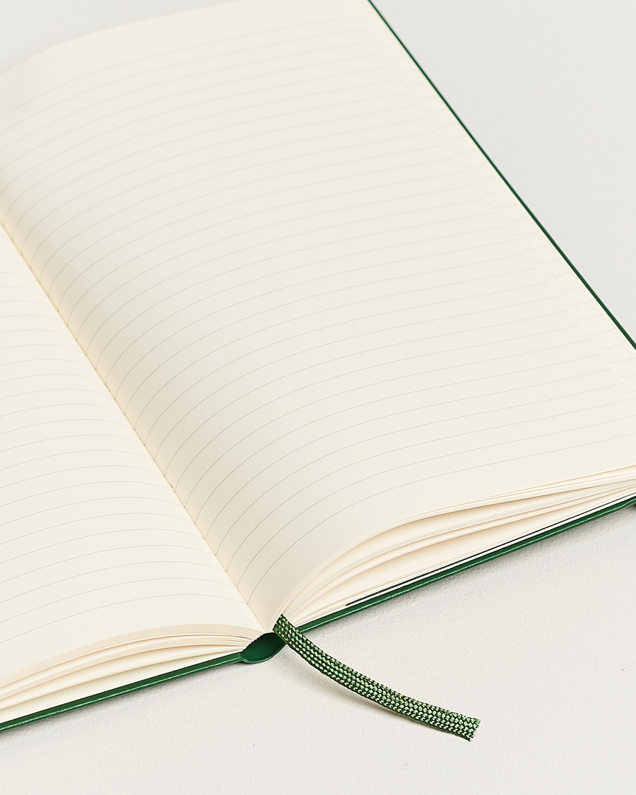 Hombres |  | Moleskine | Ruled Hard Notebook Large Myrtle Green
