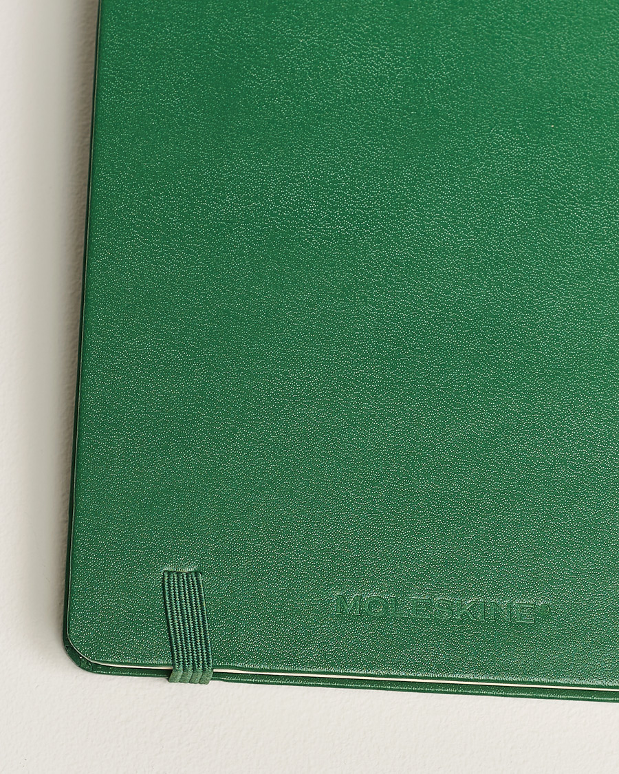 Hombres | Moleskine Ruled Hard Notebook Large Myrtle Green | Moleskine | Ruled Hard Notebook Large Myrtle Green