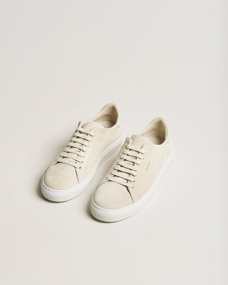 Hombres | Axel Arigato Clean 90 Sneaker Beige Suede | Axel Arigato | Clean 90 Sneaker Beige Suede