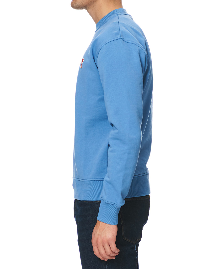 Hombres | Jerséis y prendas de punto | AMI | Heart Logo Sweatshirt Blue
