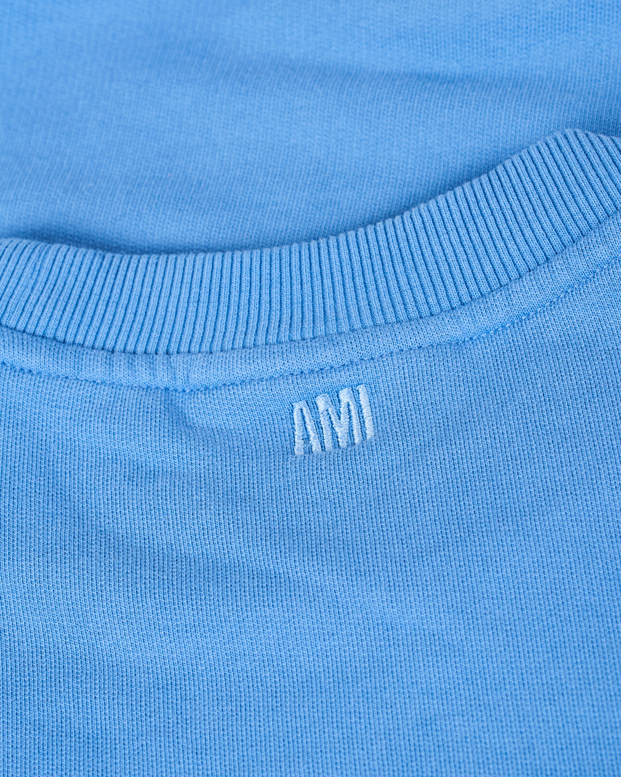 Hombres | Jerséis y prendas de punto | AMI | Heart Logo Sweatshirt Blue