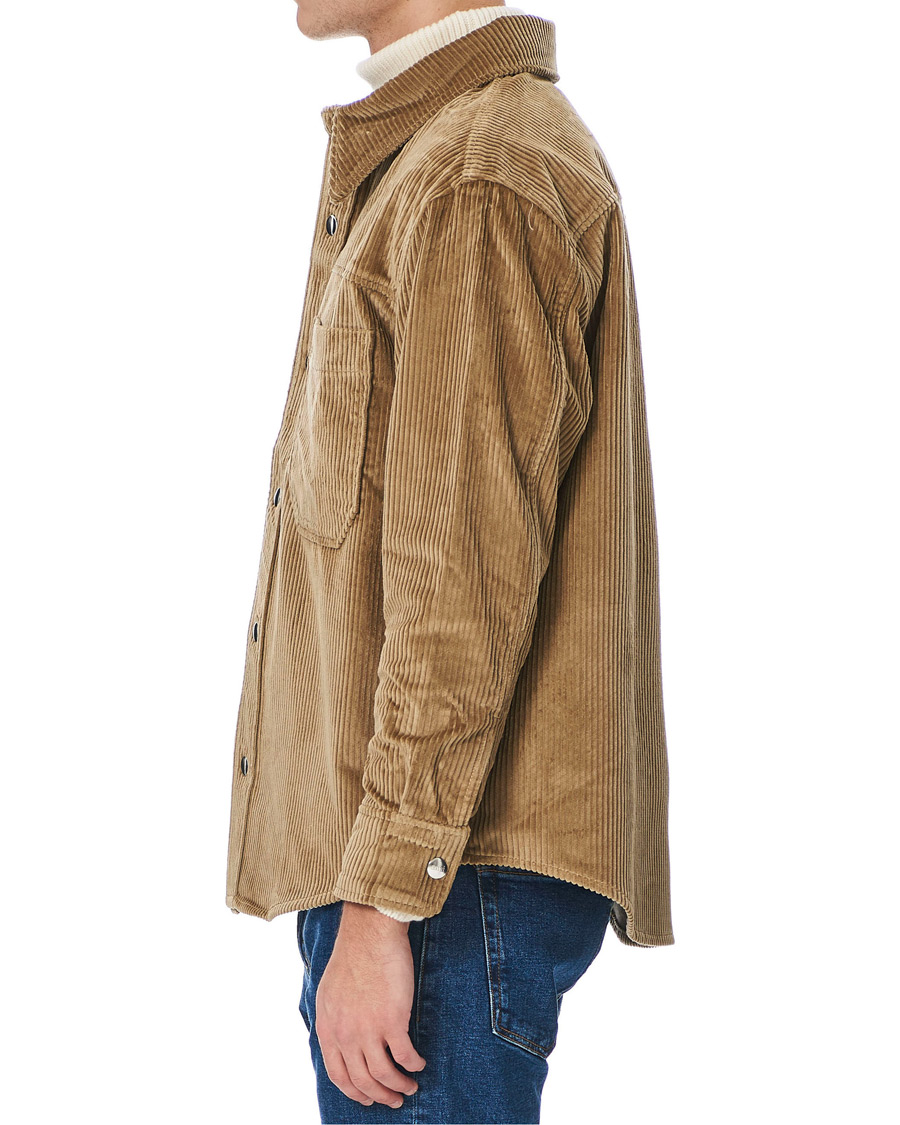 Hombres | Abrigos y chaquetas | AMI | Corduroy Shirt Jacket Olive