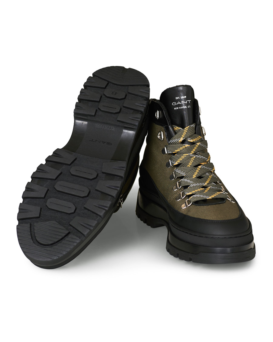 Hombres | GANT St Grip Hiking Boot Dark Olive | GANT | St Grip Hiking Boot Dark Olive