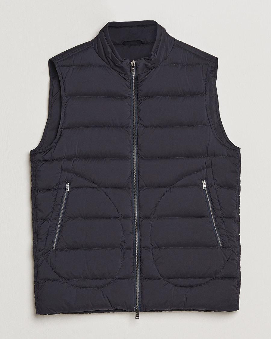 Hombres | Abrigos y chaquetas | Herno | Nuage Down Vest Navy