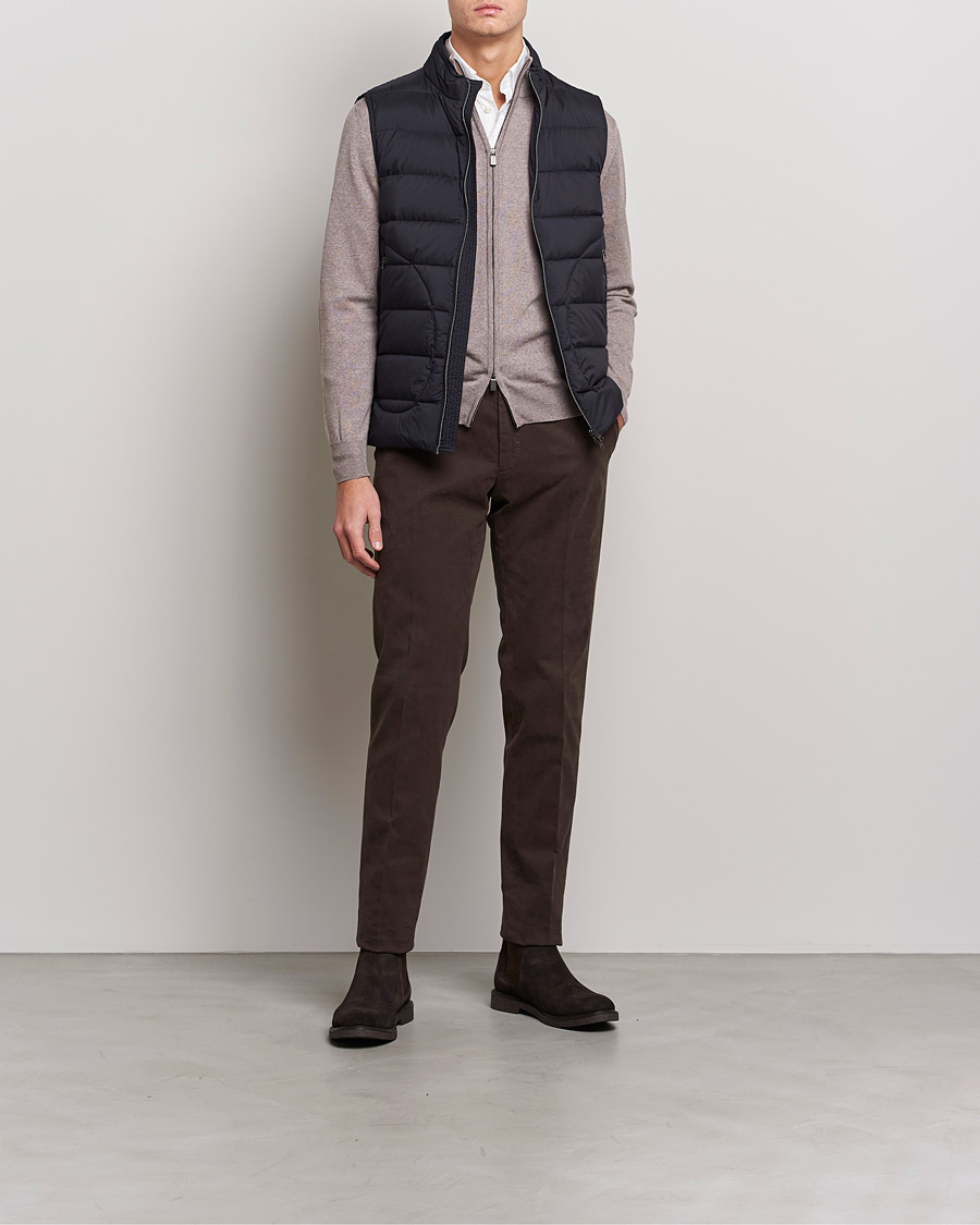 Hombres | Abrigos y chaquetas | Herno | Nuage Down Vest Navy