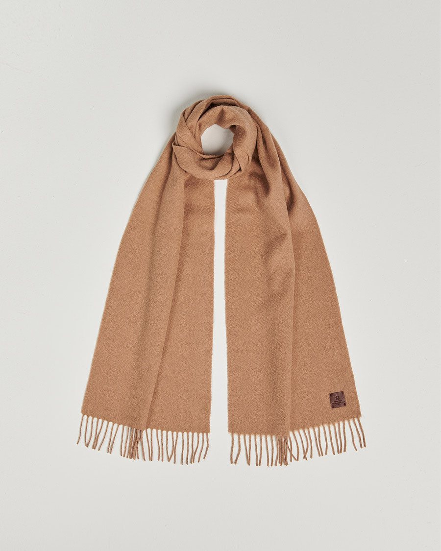 Hombres | Amanda Christensen Merino Wool Scarf Camel | Amanda Christensen | Merino Wool Scarf Camel