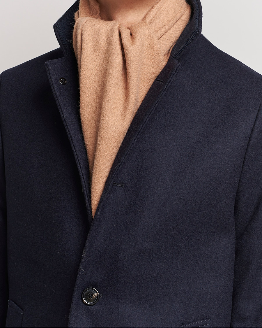 Hombres | Amanda Christensen Merino Wool Scarf Camel | Amanda Christensen | Merino Wool Scarf Camel
