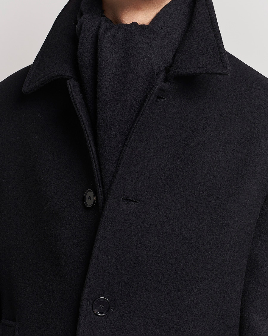 Hombres | Amanda Christensen Merino Wool Scarf Black | Amanda Christensen | Merino Wool Scarf Black