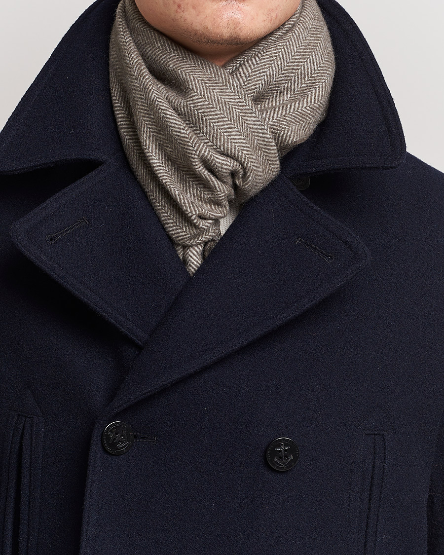 Hombres | Amanda Christensen Merino Wool Herringbone Olive | Amanda Christensen | Merino Wool Herringbone Olive