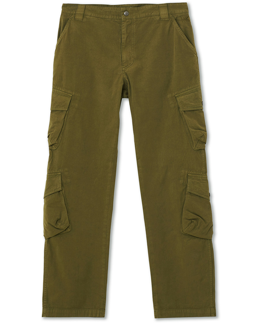 Hombres | Pantalones | KENZO | Utilitarian Cargo Trousers Green