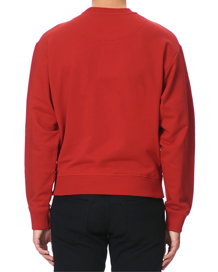 Hombres | Jerséis y prendas de punto | KENZO | Icon Tiger Crew Neck Sweatshirt Red